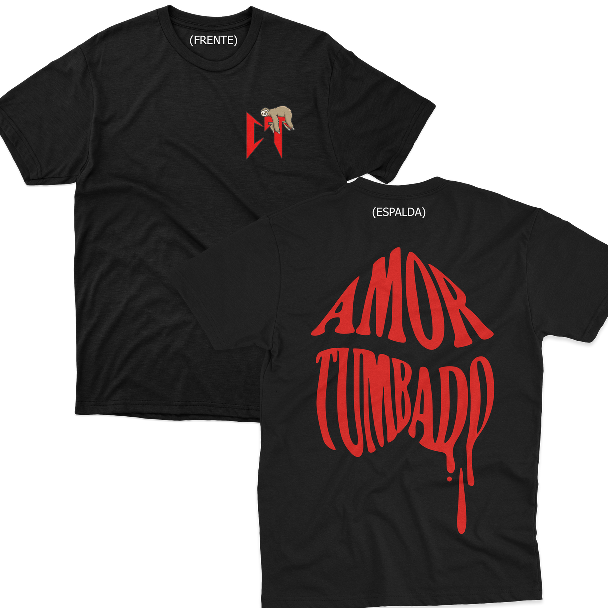 CAMISETA AMOR TUMBADO