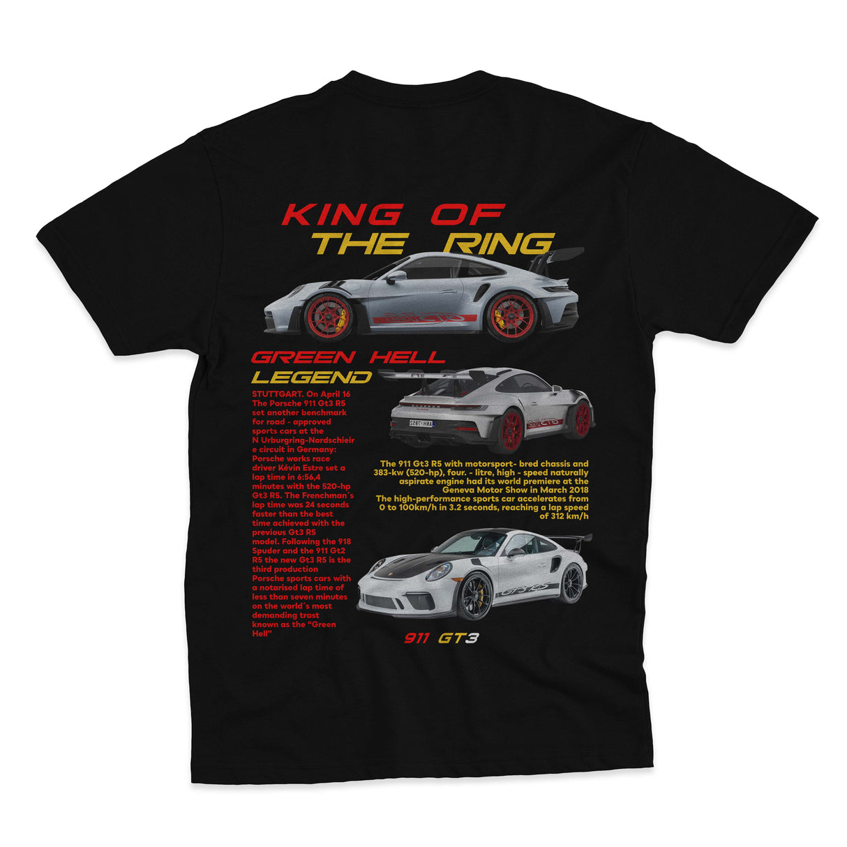 CAMISETA PORSCHE 911 GT3