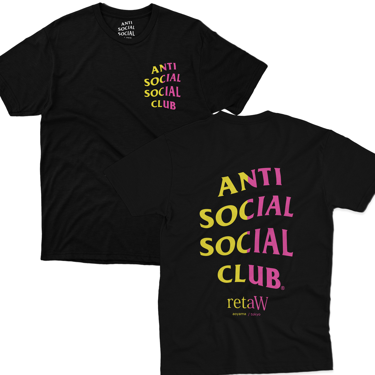 CAMISETA ANTI SOCIAL SOCIAL CLUB 8010